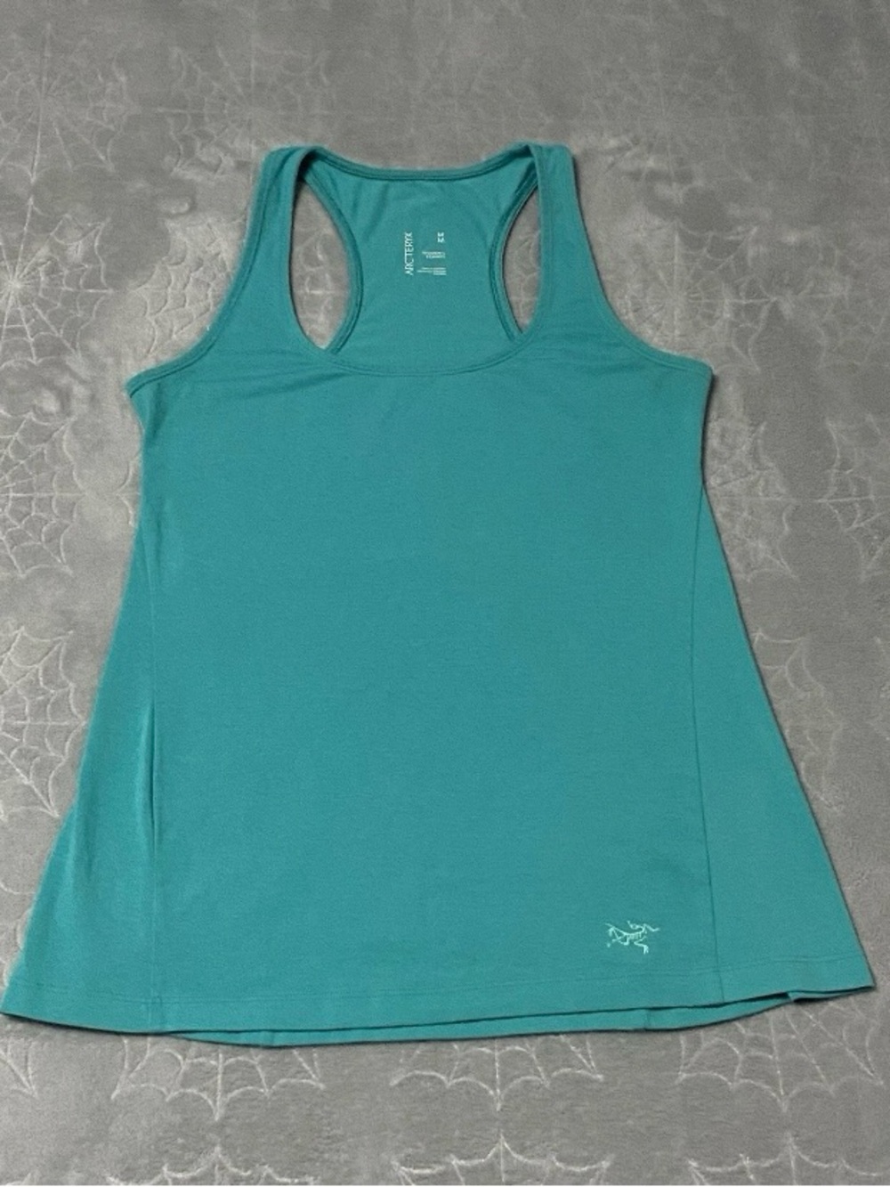Arcteryx Tank Top Womens M Blue Racerback Outdoor Athletic Workout Hiking Shirt